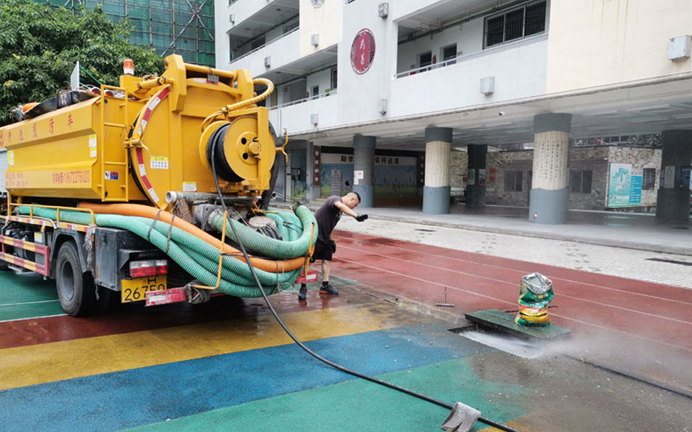 绍兴学校管道高压清洗